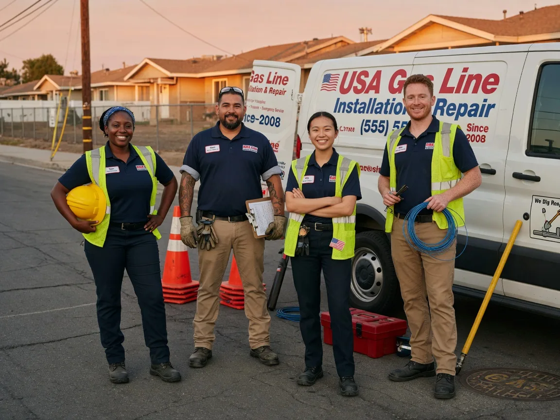 Gas Line Installation company in Boonville, NC